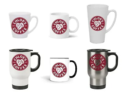 £7.99 • Buy Personalised Costa Coffee Mug ( Inc Latte & Travel!) Up To 8 Letters!