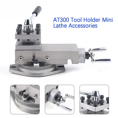 At300 Lathe Tool Post Assembly Mini Micro Drill Lathe Tool Holder Metalworking  • $116.85