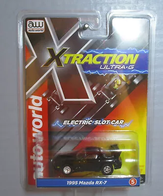  New  Aw X Trac R34 Black 1995 Mazda Rx-7 Ho Slot Car • $32