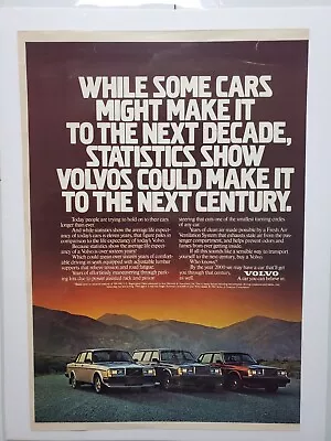 1983 Vintage Volvo Car Magazine Ad • $10