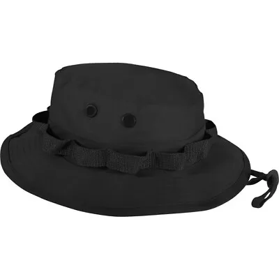 Black Boonie Covers - US Military Spec Boonie Hats - Made In USA - NEW • $27.95