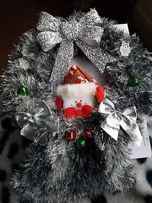 Handmade Christmas Wreath Hanging Decoration • £4.50