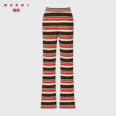 MARNI X Uniqlo Merino Wool Blend Semi Flare Knitted Pants • $60