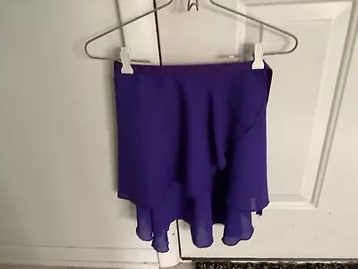 Dance Ballet Purple Skating Wrap Skirt Tie Close Small-medium Ladies Very Nice! • $14.99