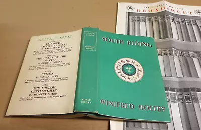 £2.95 • Buy South Riding Winifred Holtby Hardback Reprint Society 1949 Ref BB65