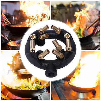 Jet Burner Natural Gas Commercial 10/20/23/32 Tips Cast Iron & Brass Wok Burner • $18.24