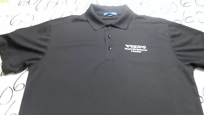 Large Volvo Construction Equipment Polo Port Authority Brand￼ Shirt • $9.99
