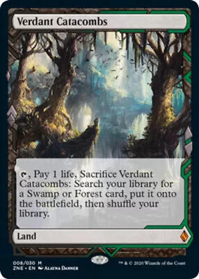 Verdant Catacombs Zendikar Rising Expeditions MTG Magic - Kid Icarus • $34.62