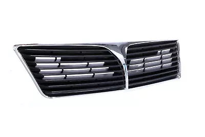 Chrome Grille W/Black Insert Assembly Replacement Fit 02-03 Mitsubishi Lancer • $44.19