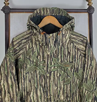 VTG CABELAS Size Medium Mens Jacket GoreTex Made In USA Realtree Camo Shell Hood • $235.60