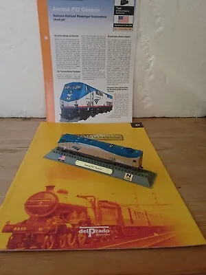 £10 • Buy Del Prado Locomotives Of The World Magazine & Model #51 USA Amtrak P42 Genesis