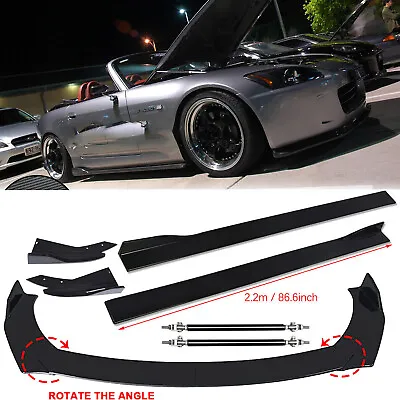 Front Bumper LipS Chin Spoiler Splitter Body Kit+Side+Skirt For Honda S2000 • $79.99