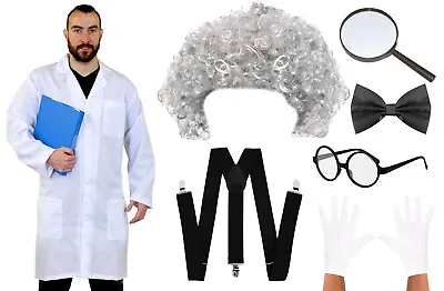 £16.99 • Buy Mad Scientist Costume Set Crazy Professor World Book Day Kids Adult Fancy Dress