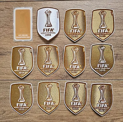 Club World Cup Champions Patch Badge Player Size • £5.50