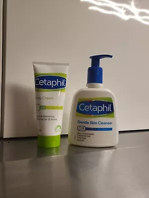 Cetaphil Gentle Skin Cleanser - 236 Ml + Body Cream 100ml • £9.99