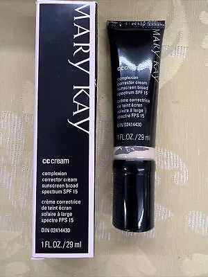 Mary Kay® CC Cream Sunscreen Broad Spectrum SPF 15*   Very  Deep Shade Exp 04/25 • $14.95