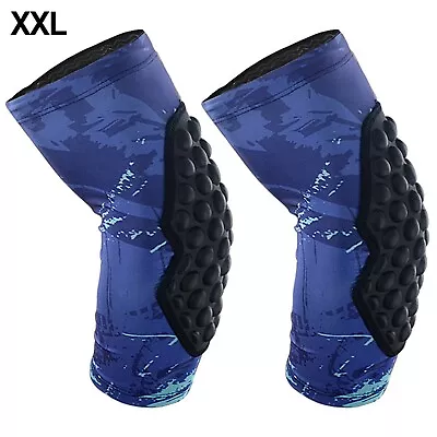 Workout Knee Knee Pads Wrestling Basketball EVA Polyester Anti-collision • $39.71