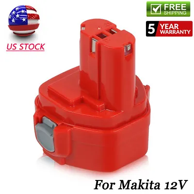 Battery For MAKITA 12V PA12 1220 1222 1200 1233 1201 1234 1235 Cordless 4800mAh • $20.89
