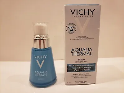 Vichy Aqualia Thermal Rehydrating Serum 48 Hour Hydration Dewy Skin 1.01 Fl Oz • $19.99