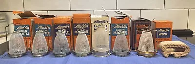 Vintage ALADDIN Loxon Mantle Lamp Lot  & Wick (8)    Original Boxes ! • $33.12