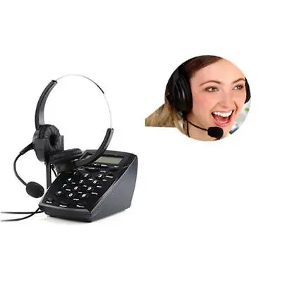 £34.50 • Buy HT500 Headset Phone Call Center Telephone With Plug