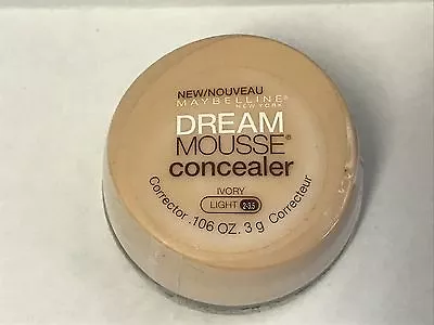 Maybelline New York Dream Mousse Concealer ~ Ivory - Light (2-3.5) - 106 Oz./3 G • $37