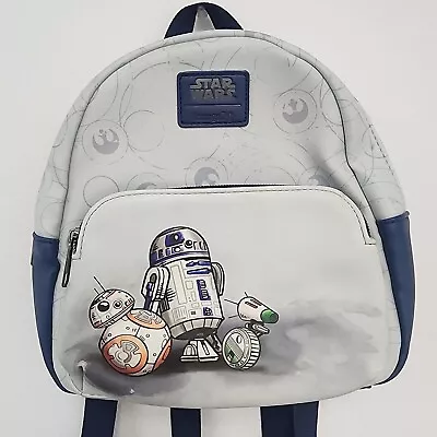 Loungefly Disney Star Wars R2D2 Bb8 Droids Mini Backpack  • $59