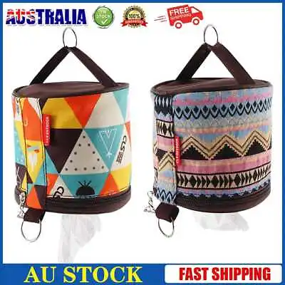 $10.65 • Buy Outdoor Camping National Style Tissue Case Holder Toilet Paper Roll Storage Bag