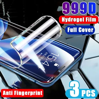 For Apple IPhone 12 11 Pro XS Max 6 7 8 XR HYDROGEL Full Cover Screen Protector • $8.24
