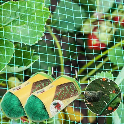 £2.98 • Buy Anti-Bird Net Netting Protection Plant Veg Crops Fruit Garden Fine Mesh All Size