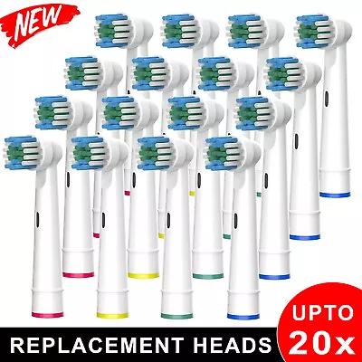 20/8/4Pcs Electric Toothbrush Replacement Heads For OralB Braun Models Series AU • $10.99