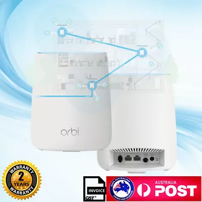 Netgear Orbi RBK20 RBS20 RBR20 AC2200 Whole Home Mesh System Router Satellite • $185