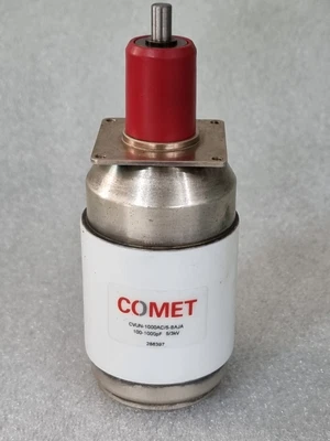 $189.90 • Buy Used COMET Vacuum Capacitor CVUN-1000AC/5-BAJA 100-1000pF 5kV/3kV