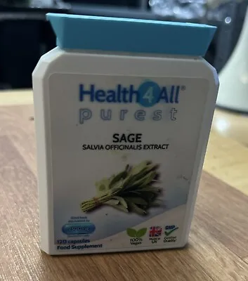 Sage Strong 2500mg Capsules & Tablets | HOT FLUSHES And NIGHT SWEATS | MENOPAUSE • £12