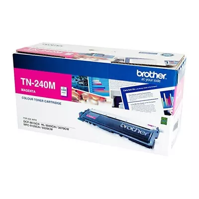 Genuine Brother TN-240M Magneta Toner - 1400 Pages • $116