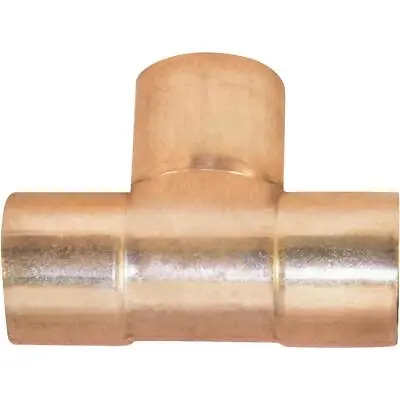 Mueller Wrot Copper Tee 1/2  X 1/2  X 3/4  Or 3/4  X 3/4  X 1/2  You Pick #1725 • $5.95