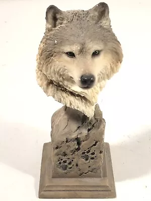 Vintage MCSI Wolf Sculpture Figure Joe Slockbower Signed 2001 Mill Creek Studios • $49.99