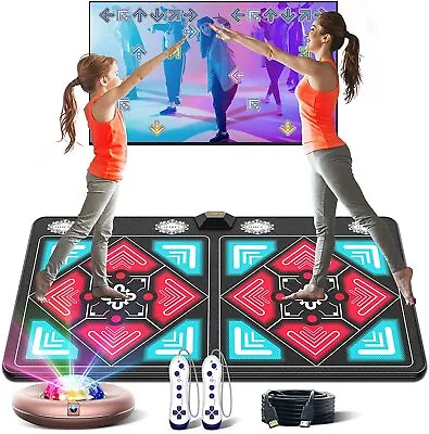 Dance Mat For TVHAPHOM Wireless HDMI Musical Electronic Dance Mats Double User • $129.99