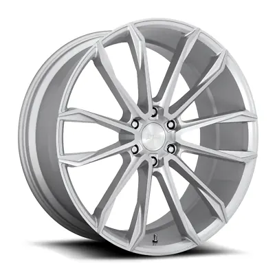 DUB 1PC S248 Clout 24x10 6x135 Gloss Silver Brushed 24  30mm For Ford Lincoln • $688