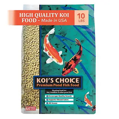 $36.81 • Buy Kaytee Koi's Choice Koi Floating Fish Food 10 LB Bag Great For Koi, Goldfish