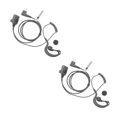 Earpiece For Motorola CP040 GP300 XTN Ear Hanger G-Ear Ear Hook HQ PTT Two Wire • $29.83