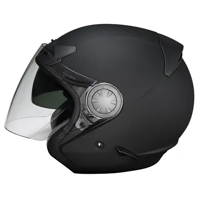 Fulmer Onyx Adult Deluxe Open Face Helmet W/Shield DOT Approved • $44.95