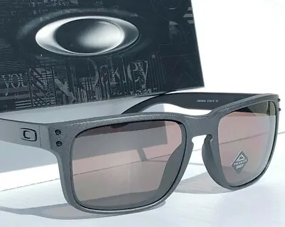 NEW* Oakley HOLBROOK Steel Lead W POLARIZED Daily Gray Sunglass 9102-B5 • $156.88