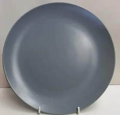 IKEA Dinera Stoneware Grey Matt Glaze Dinner Plate Design Susan Pryke 26cm • $10