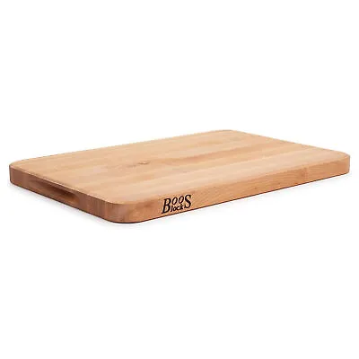 John Boos Chop N Slice Large Maple Wood Edge Grain Cutting Board 20 X14 X1.25  • $88.95