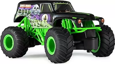 Monster Jam 1:24 Scale RC Grave Digger Remote Control Truck 2.4 GHz Vehicle • £22.49