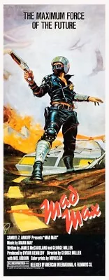 1979 MAD MAX VINTAGE MOVIE POSTER PRINT STYLE G 36x14 9 MIL PAPER • $34.95