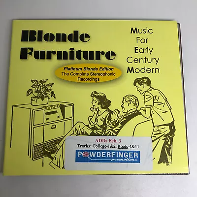 Blone Furniture - Music For Early Century Modern - CD • $6.83