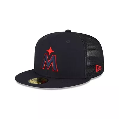 2023 Minnesota Twins M New Era MLB 59FIFTY Fitted On-Field Cap Hat Home Navy • $43.99