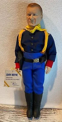 1982 Effanbee John Wayne  American Guardian Of The West  Doll 17  Ships Free • $29.99